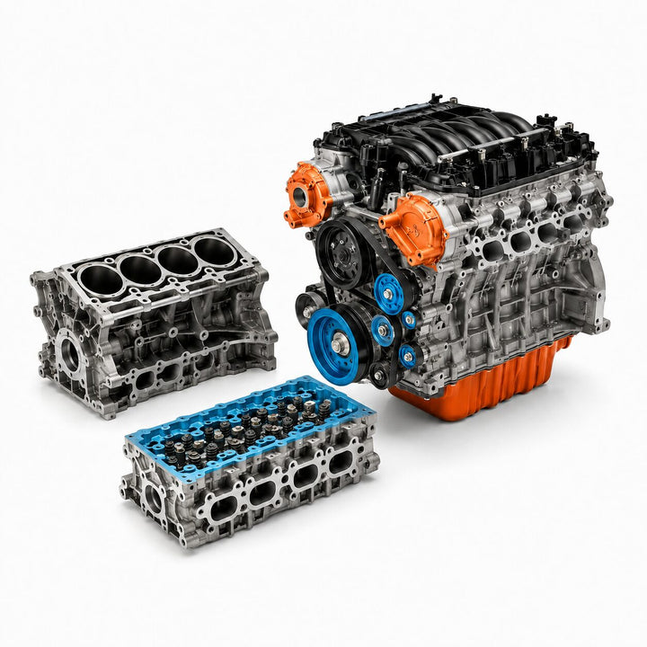 Cylinder Heads, Blocks & Engine Assemblies