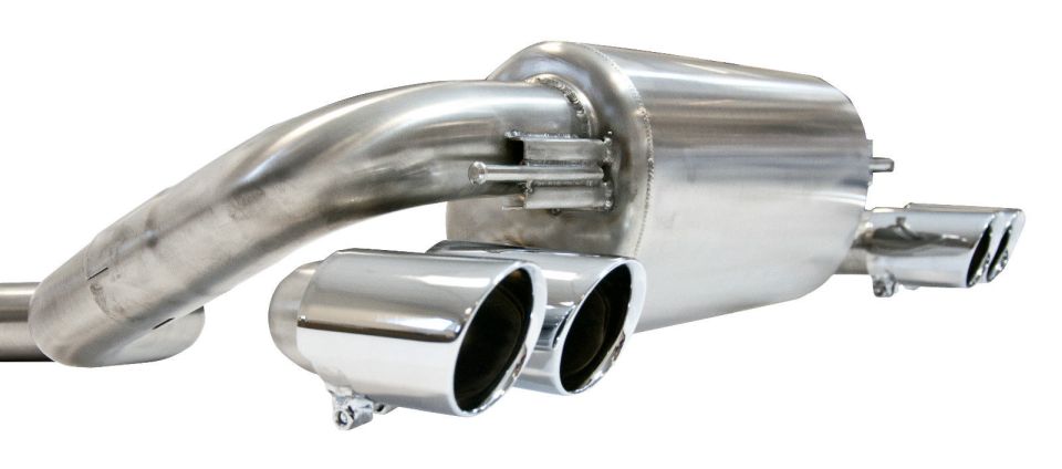 Topgear BMW E82 1M Coupe Exhaust Rear Silencer Twin Tailpipes – 100027 product image 14