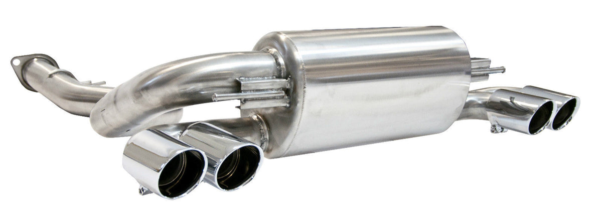 Topgear BMW E82 1M Coupe Exhaust Rear Silencer Twin Tailpipes – 100027 product image 12