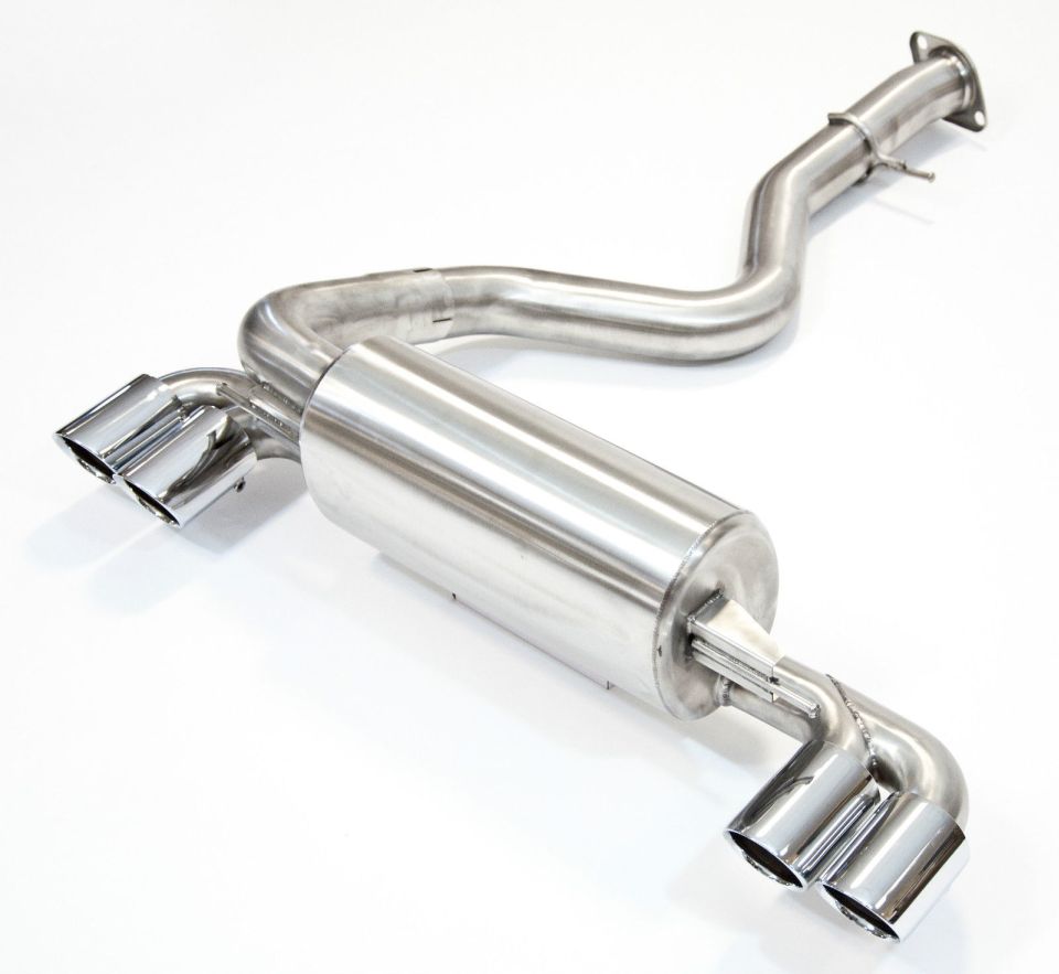 Topgear BMW E82 1M Coupe Exhaust Rear Silencer Twin Tailpipes – 100027 product image 10