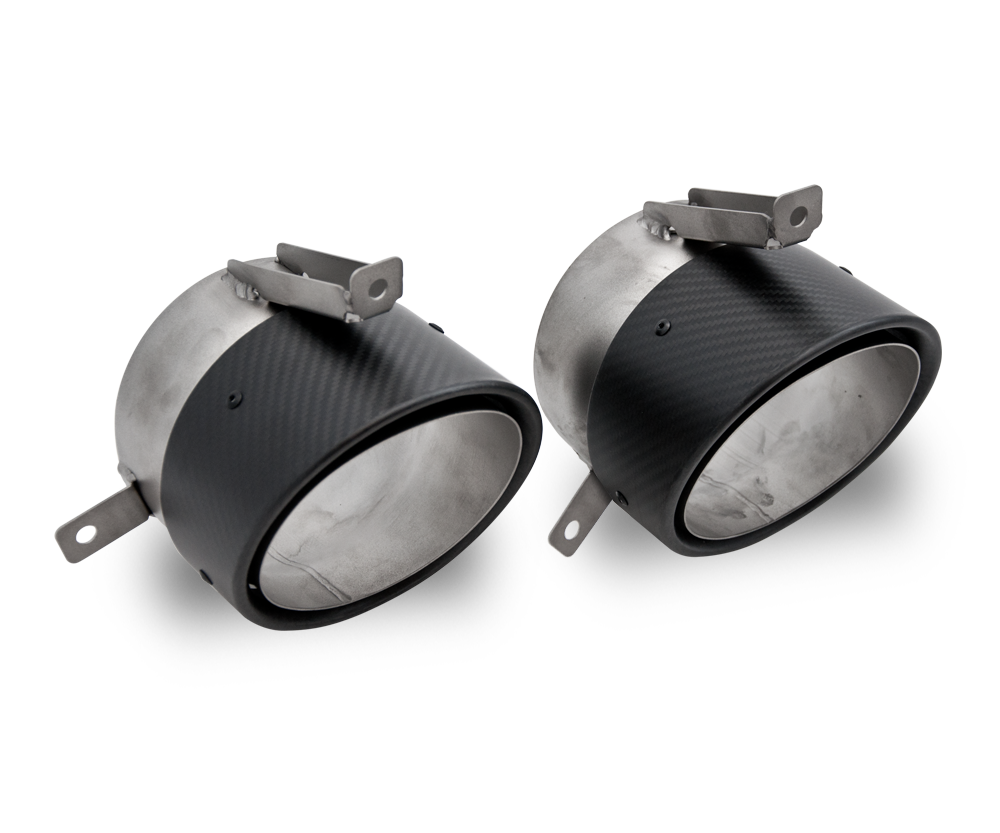 Topgear Audi R8 V10 Carbon Fibre Exhaust Tailpipes – 102747 product image 2