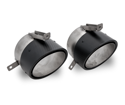 Topgear Audi R8 V10 Carbon Fibre Exhaust Tailpipes – 102747 product image 2