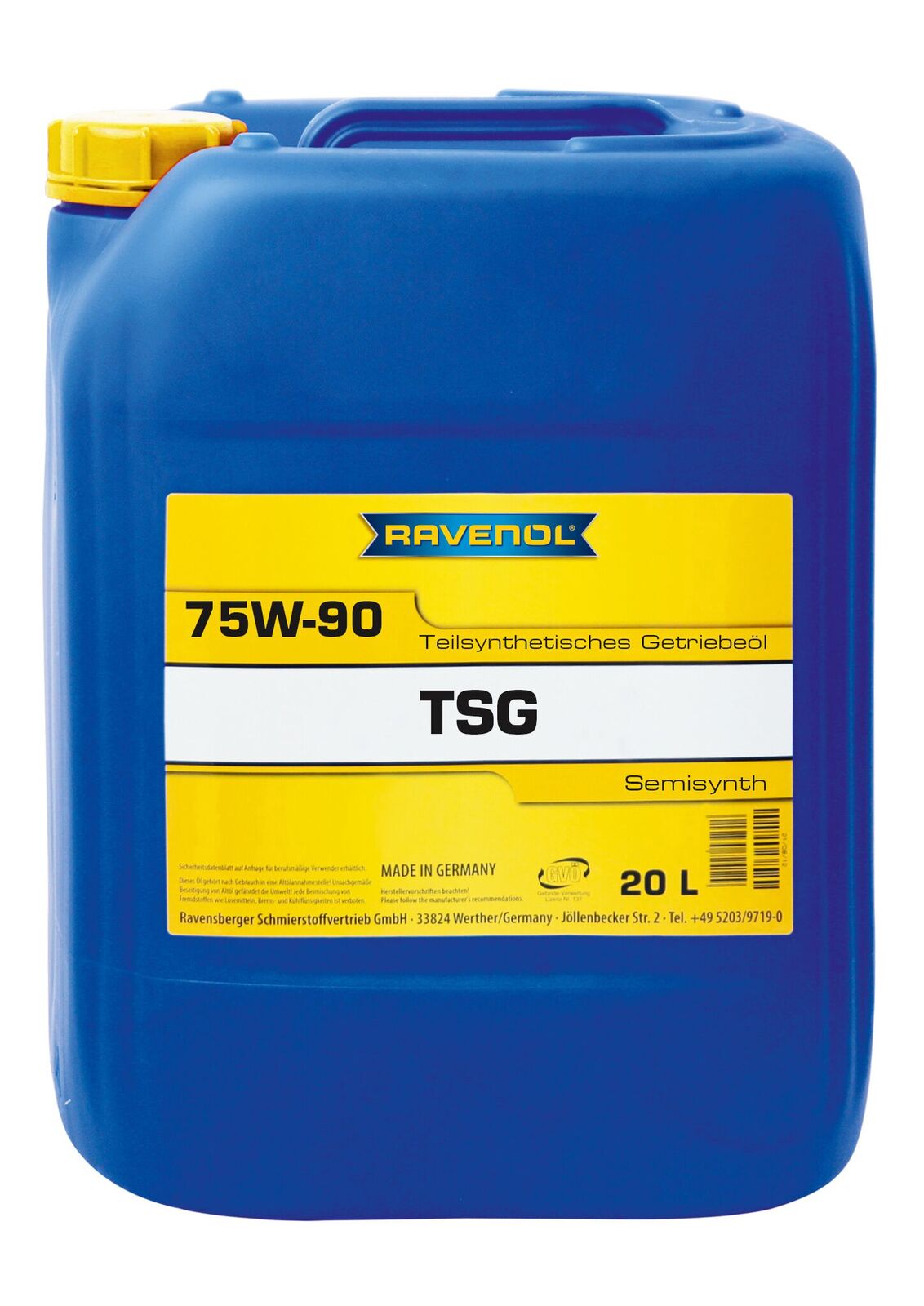 RAVENOL TSG 75W-90 Manual Transmission Fluid-2
