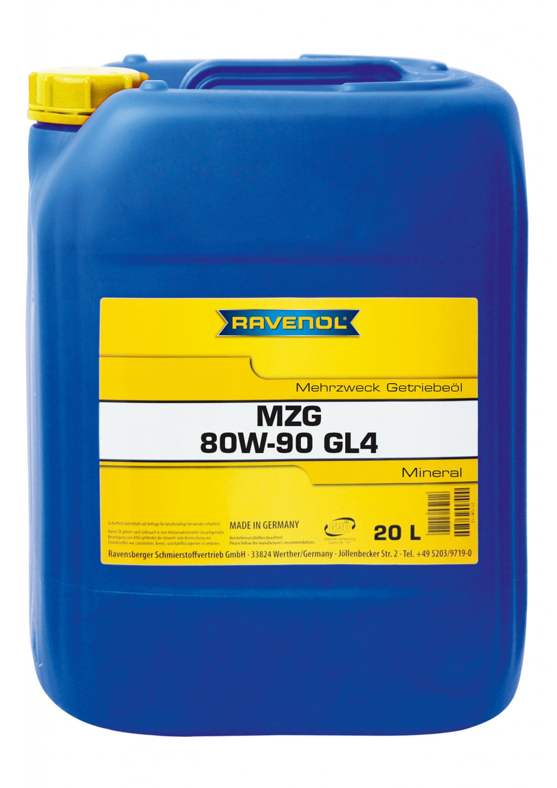 RAVENOL MZG 80W-90 Manual Transmission Fluid-3