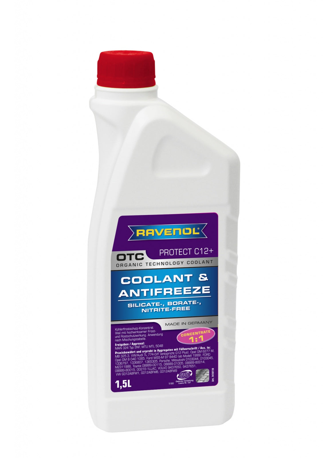 RAVENOL OTC Organic Technology Coolant Concentrate c12+-1