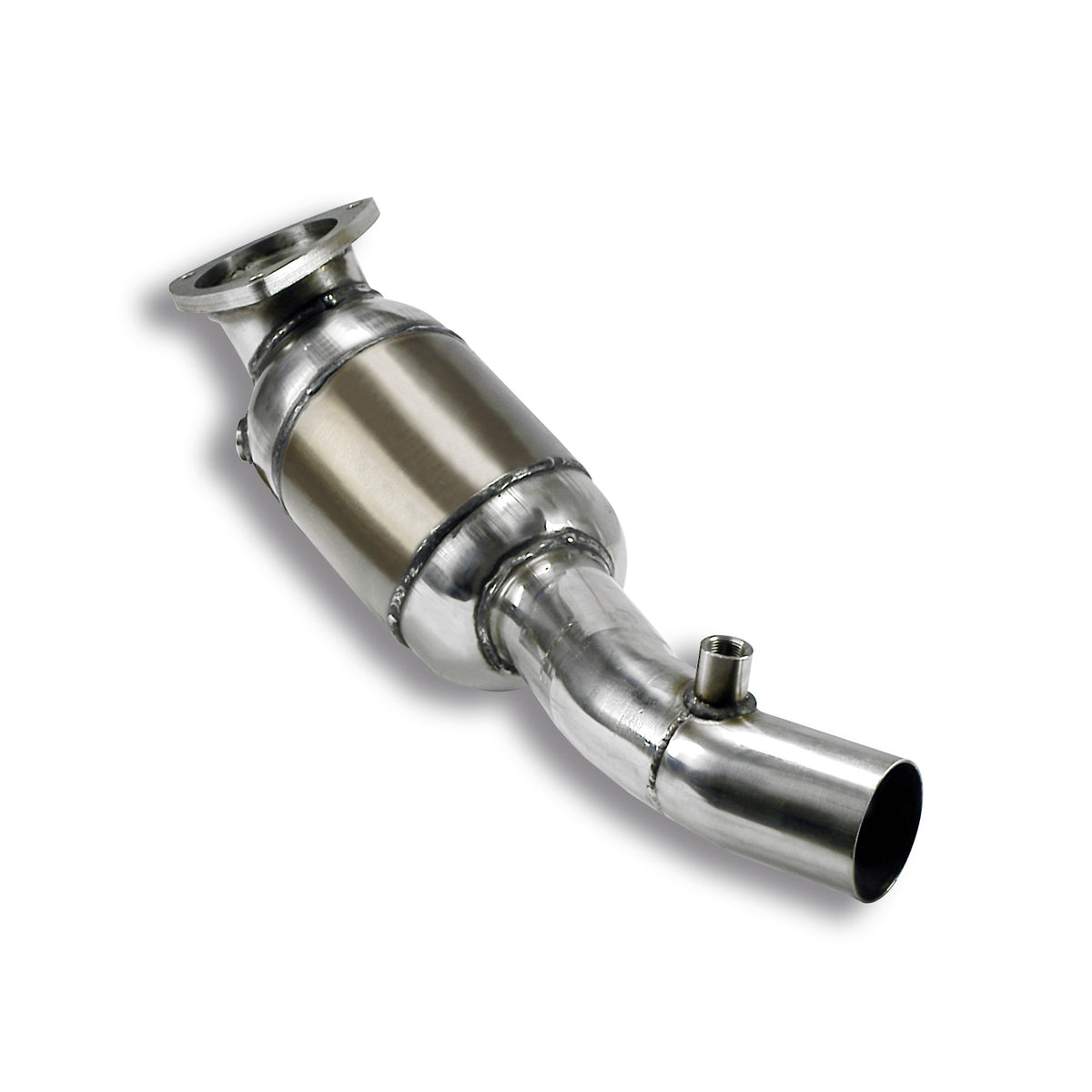 Supersprint Front Metallic catalytic converter Right for FERRARI California 4.3i V8 (460 Hp) 2009 -> 2012 (with valve)