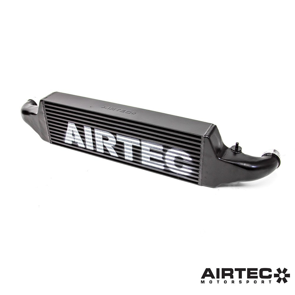 AIRTEC Motorsport Intercooler Upgrade for Kia Stinger GT 3.3 V6 - White AIRTEC Logo - ATINTKIA1-422441