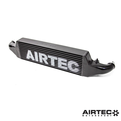 AIRTEC Motorsport Intercooler Upgrade for Kia Stinger GT 3.3 V6 - White AIRTEC Logo - ATINTKIA1-422441