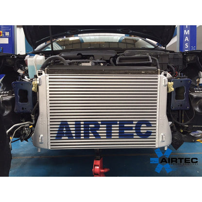 AIRTEC Motorsport EA888 MQB Platform Intercooler and Big Boost Pipe Package - Performance Blue, Blue AIRTEC Logo, Pro-Series Black ONLY - ATINTVAG32-418116