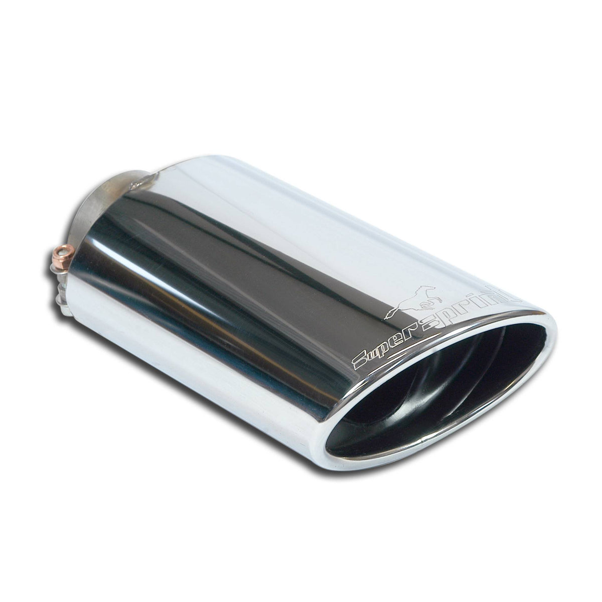Supersprint Endpipe 145x95 for SEAT LEON 2.0 TFSi (185 Hp) '06 ->(Ø76mm)