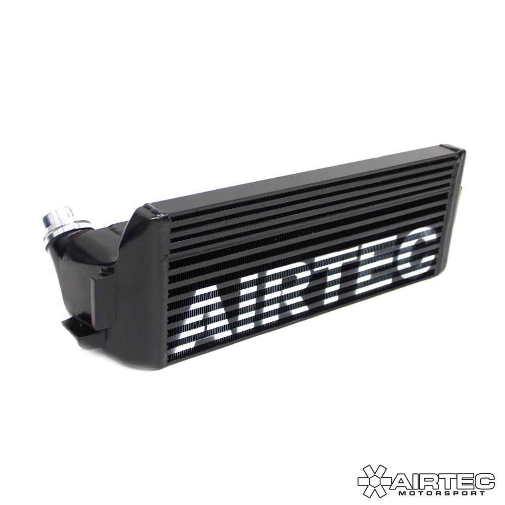 AIRTEC Motorsport Intercooler Upgrade for BMW N55 - White AIRTEC Logo - ATINTBMW4-421689