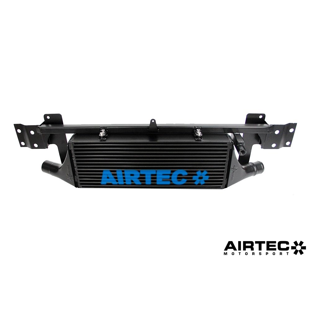 AIRTEC Motorsport Front Mount Intercooler Upgrade for Mk2 Mazda 3 MPS - Performance Blue, Purple AIRTEC Logo, Pro-Series Black - ATINTMAZ02-411627
