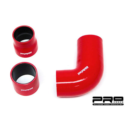 Airtec Motorsport Pro Hoses Replacement Hoses for Focus ST225 Gen2 CAIS - Ultimate Green, WITH Stainless Clips - PH/INDFO17-101971