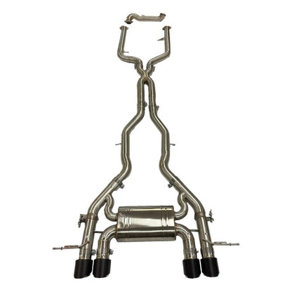 Topgear BMW M2 G87 OEM Valved Exhaust System with Carbon Tailpipes – 201252 product image