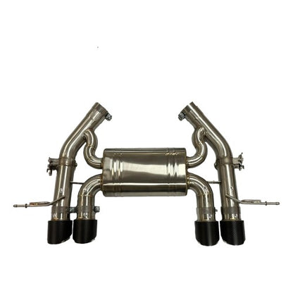 Topgear BMW M2 G87 OEM Valved Exhaust System with Carbon Tailpipes – 201252 product image 2