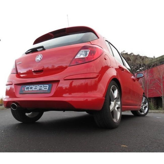 Cobra Exhausts Vauxhall Corsa D 1.6 SRI (07-09) Cat Back Performance Exhaust-1