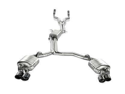 Akrapovic Evolution Line (Titanium) - Audi S6 Avant/Limousine (C7) / S7 Sportback (C7) - S-AU/TI/6H - official Akrapovic product image 2