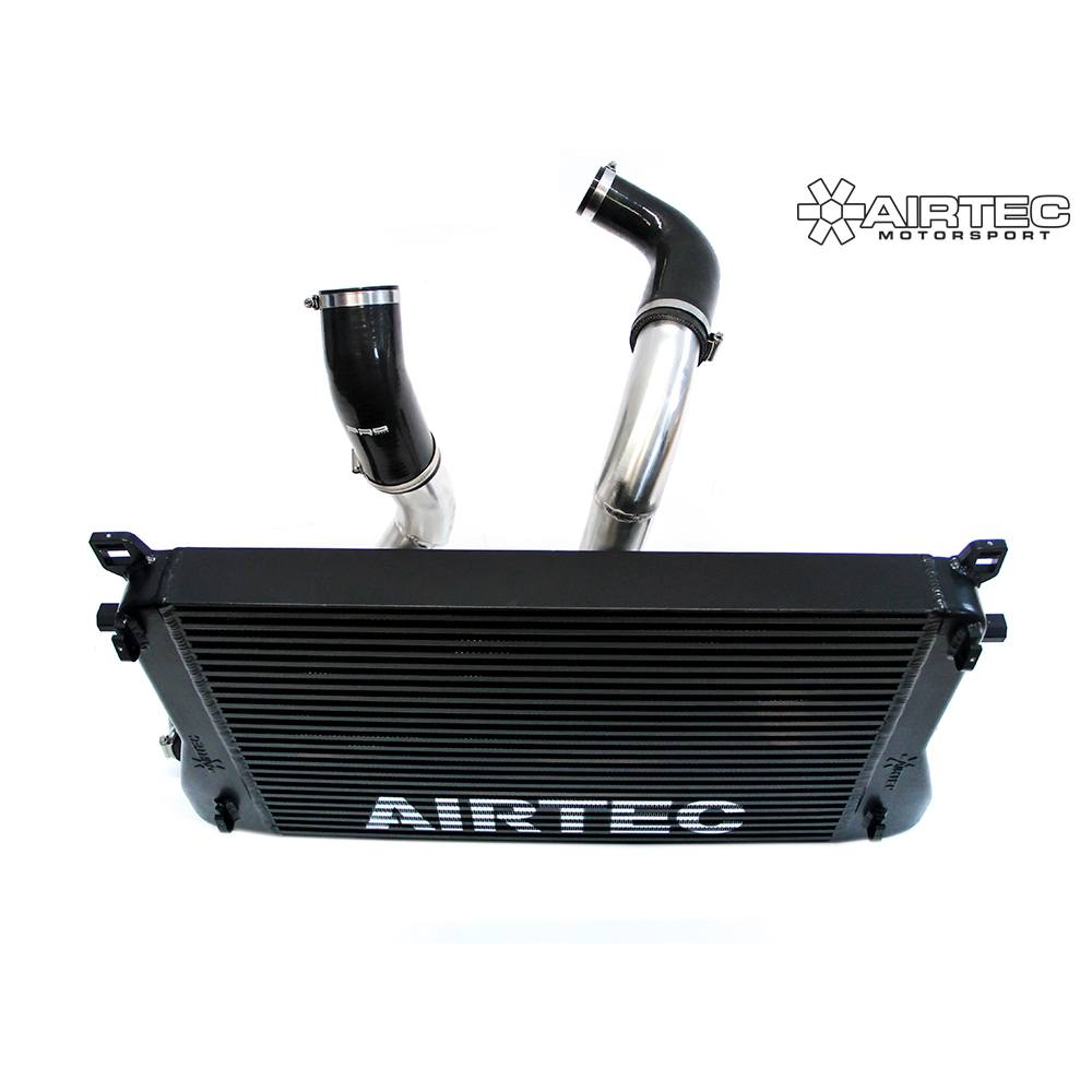AIRTEC Motorsport EA888 MQB Platform Intercooler and Big Boost Pipe Package - Performance Blue, Blue AIRTEC Logo, Pro-Series Black ONLY - ATINTVAG32-418116