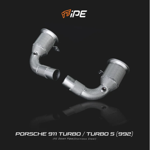 Porsche 911 992 Turbo Decat OPF Downpipe From IPE – 223171 product image