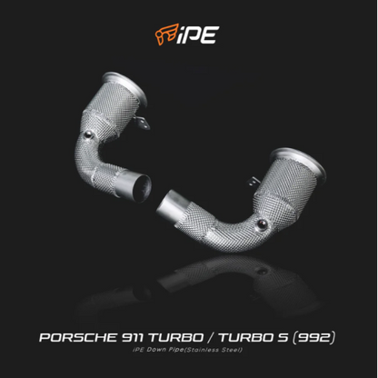 Porsche 911 992 Turbo Decat OPF Downpipe From IPE – 223171 product image