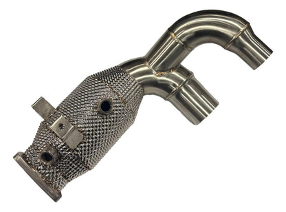 Topgear Porsche 911 991.2 Carrera Catted Downpipes with Heat Shield – 223642 product image 7