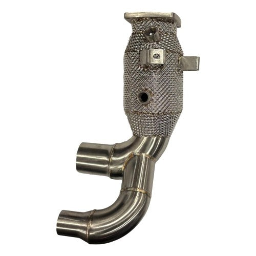 Topgear Porsche 911 991.2 Carrera Catted Downpipes with Heat Shield – 223642 product image 4