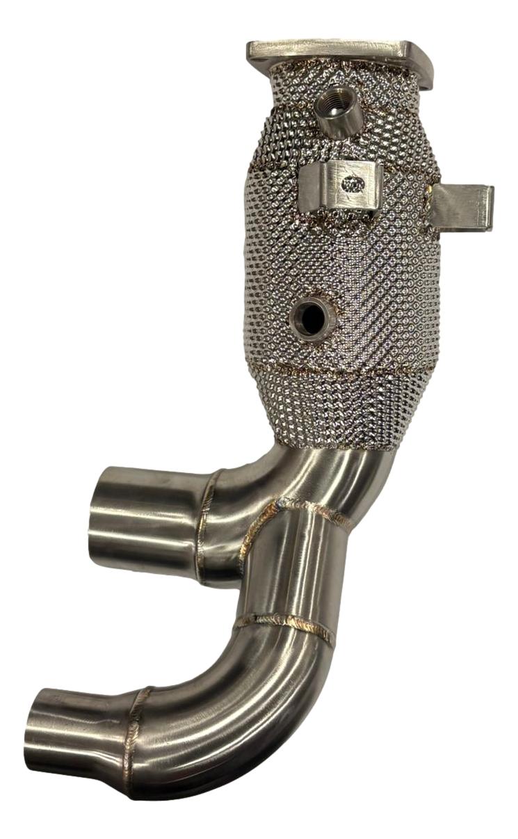 Topgear Porsche 911 991.2 Carrera Catted Downpipes with Heat Shield – 223642 product image 9