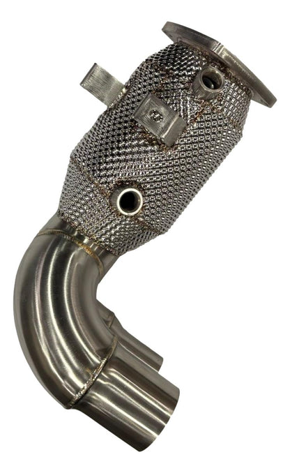 Topgear Porsche 911 991.2 Carrera Catted Downpipes with Heat Shield – 223642 product image 10