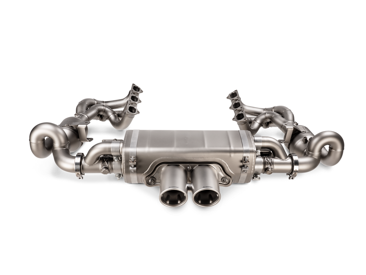 Akrapovic Evolution Header Set (Titanium) - Porsche 911 GT3 / GT3 Touring (992.2) / 911 GT3 RS / S/T (992) - E-PO/T/9 - official Akrapovic product image 2
