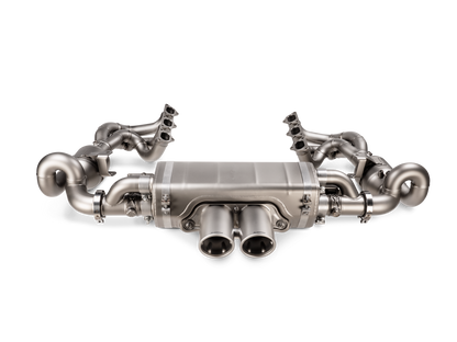 Akrapovic Evolution Header Set (Titanium) - Porsche 911 GT3 / GT3 Touring (992.2) / 911 GT3 RS / S/T (992) - E-PO/T/9 - official Akrapovic product image 2