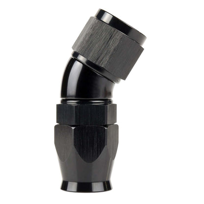 Exoracing AN PTFE Full Flow Hose End – AN12 / 30 Degree / Black