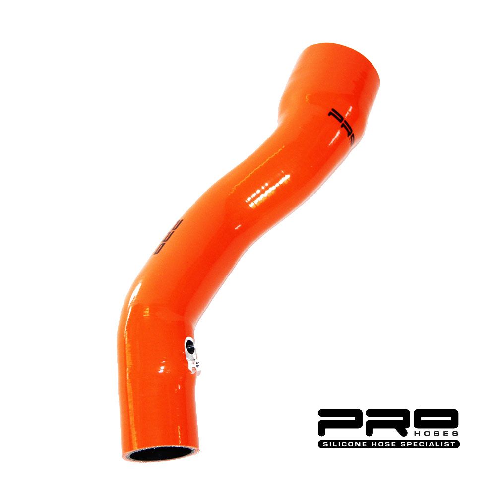 Airtec Motorsport Pro Hoses Cold Side Boost Pipe (With or Without Symposer) for Mk2 Focus ST225 - Bright Yellow, WITHOUT Symposer Outlet, Hoses ONLY - No Clips - PH/BOSFO15-101378