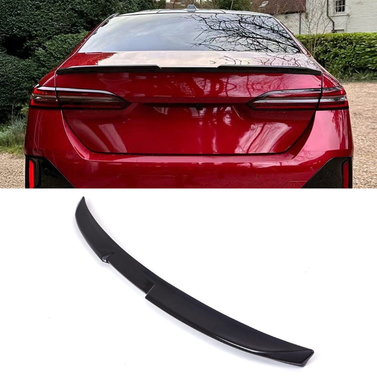 Gravity Performance M Performance Style Rear Spoiler Gloss Black – BMW 5 Series Saloon G60 2023+