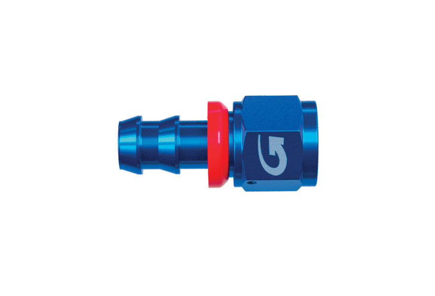 Goodridge 536 Series Push Fit -04 Str Black - 536-0104DBK