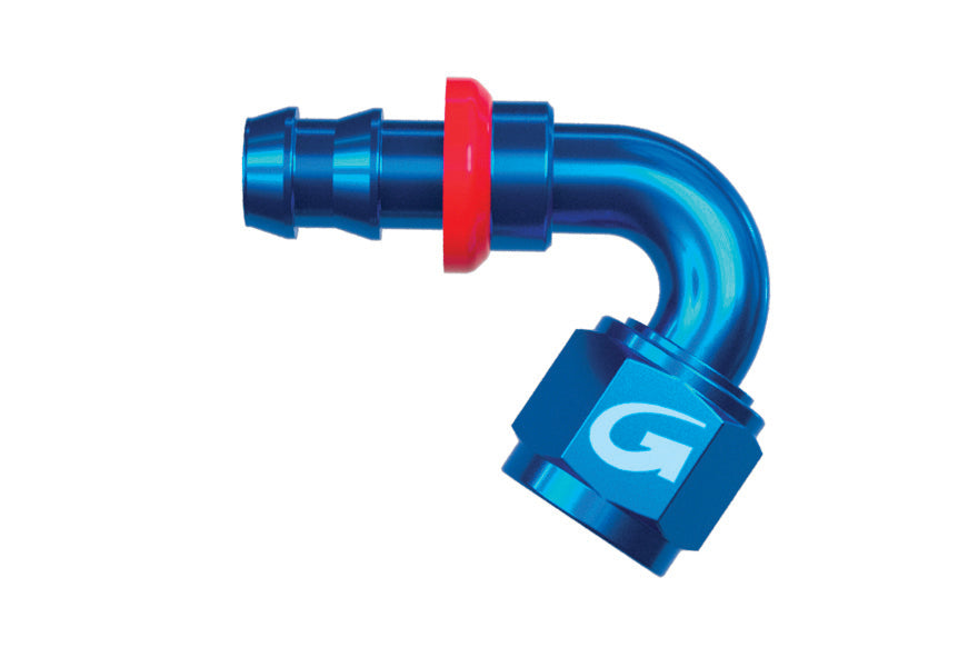 Goodridge 536 Series Push Fit -06 120deg Black - 536-12006DBK