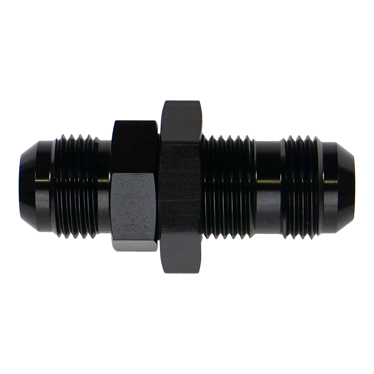 DeatschWerks - DW 10AN Male Flare Bulkhead Straight with Nut