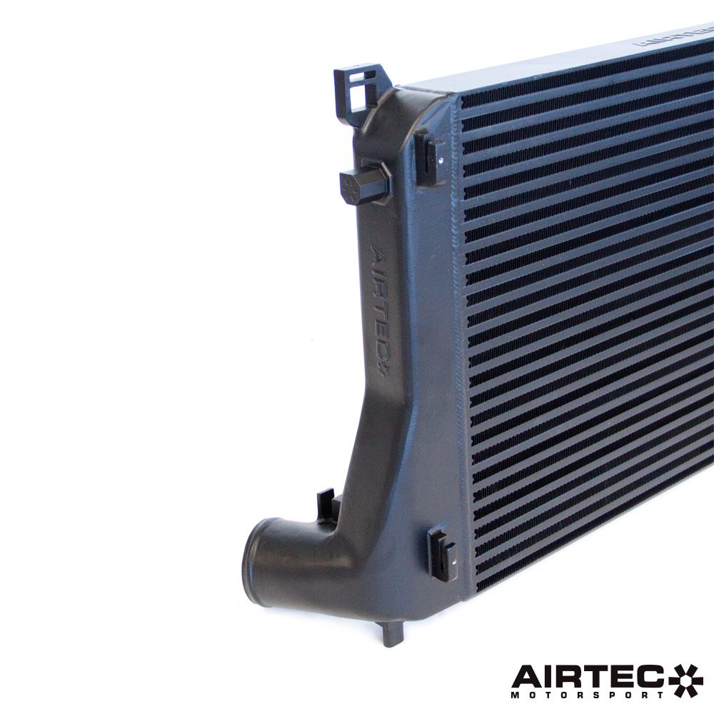 AIRTEC Motorsport EA888 MQB Platform Intercooler and Big Boost Pipe Package - Performance Blue, Green AIRTEC Logo, Pro-Series Black ONLY - ATINTVAG32-418121
