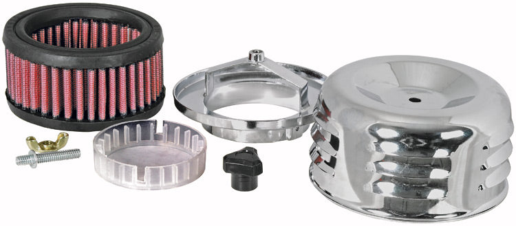 K&N Round Air Filter Assembly-1