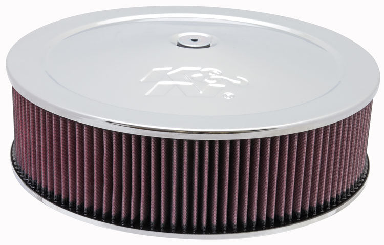 K&N Round Air Filter Assembly-14