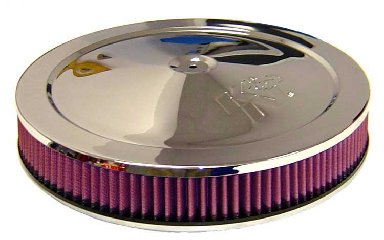 K&N Round Air Filter Assembly-15