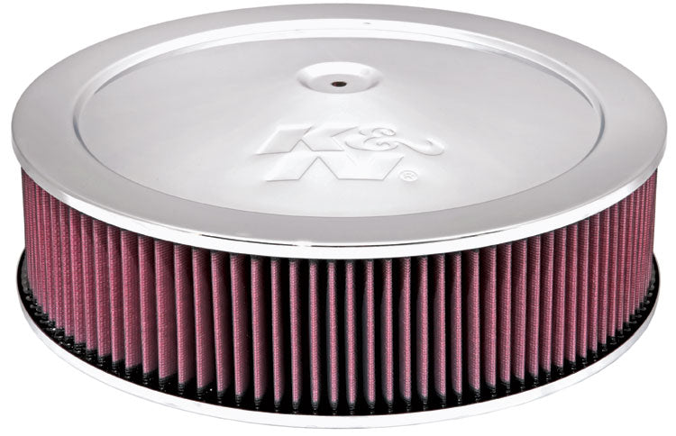 K&N Round Air Filter Assembly-18