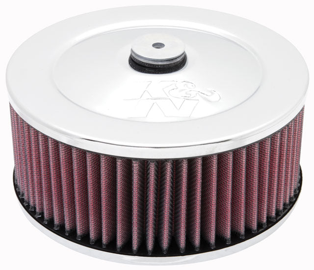 K&N Round Air Filter Assembly-22