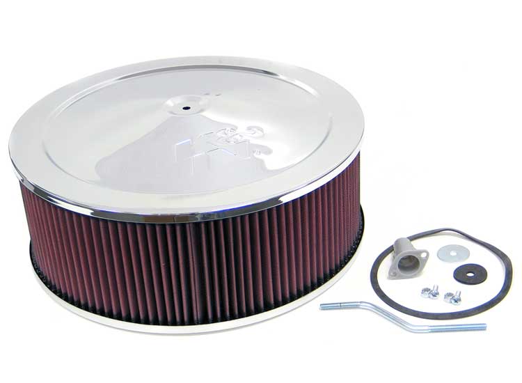 K&N Round Air Filter Assembly-27