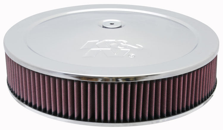 K&N Round Air Filter Assembly-28