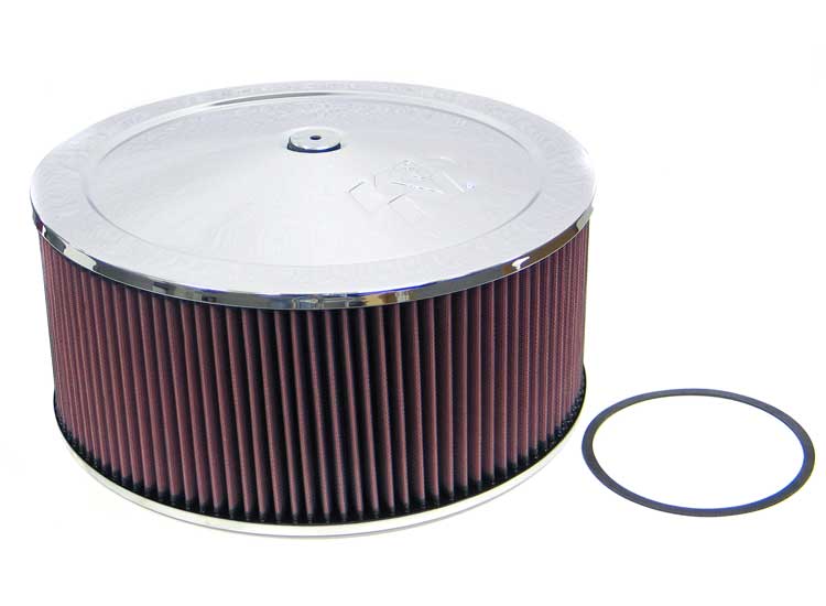 K&N Round Air Filter Assembly-30