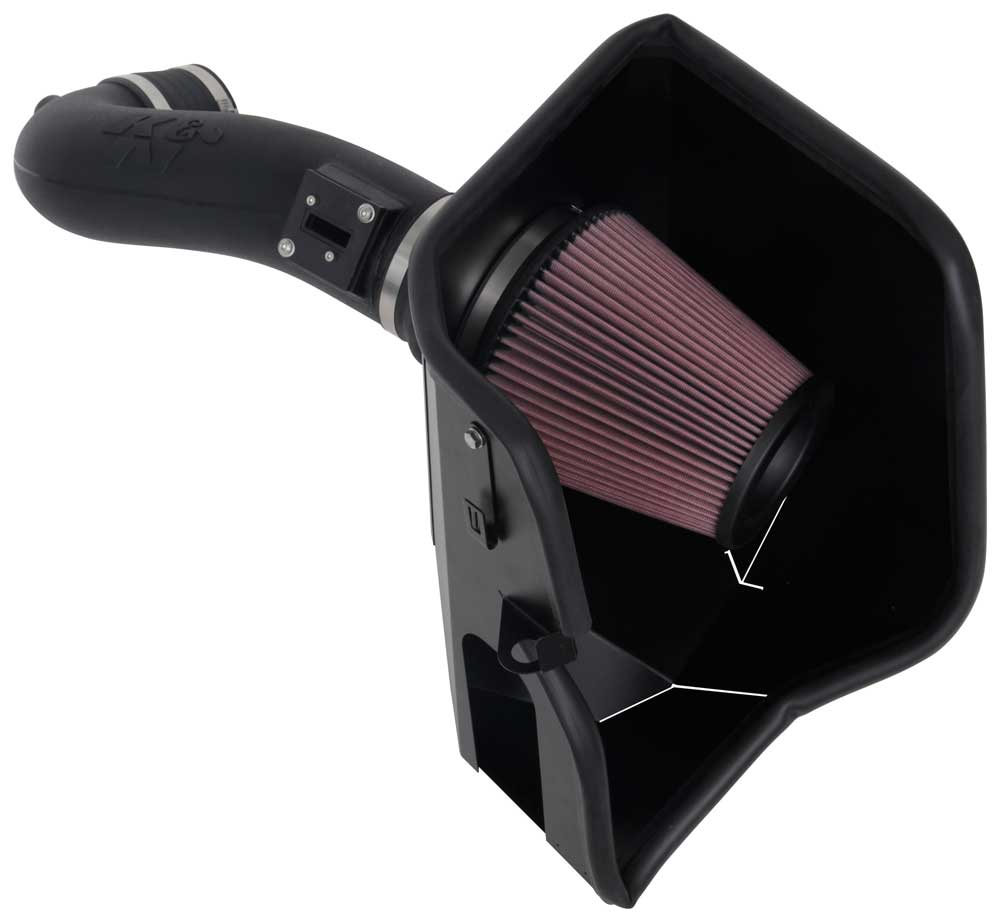 K&N Performance Air Intake System-502 - 63-3110