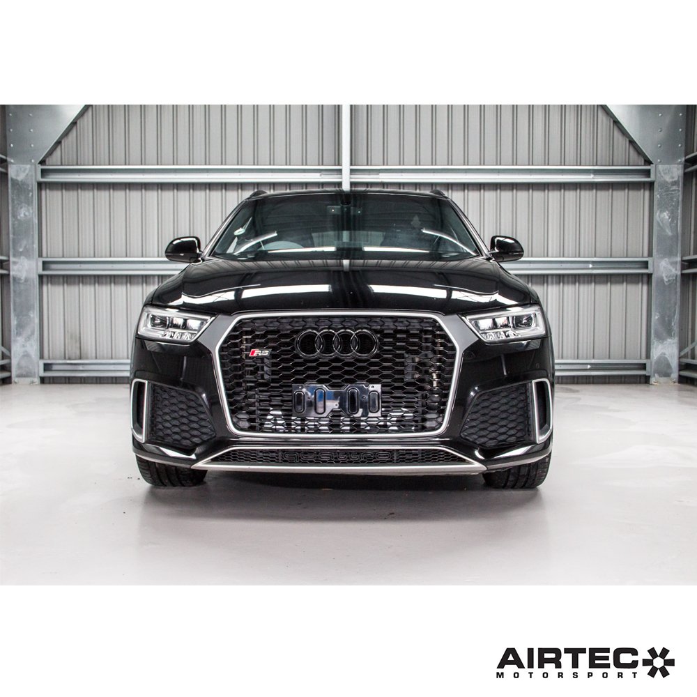 AIRTEC Motorsport Intercooler Upgrade for Audi RSQ3 8U - White AIRTEC Logo - ATINTVAG37-422219