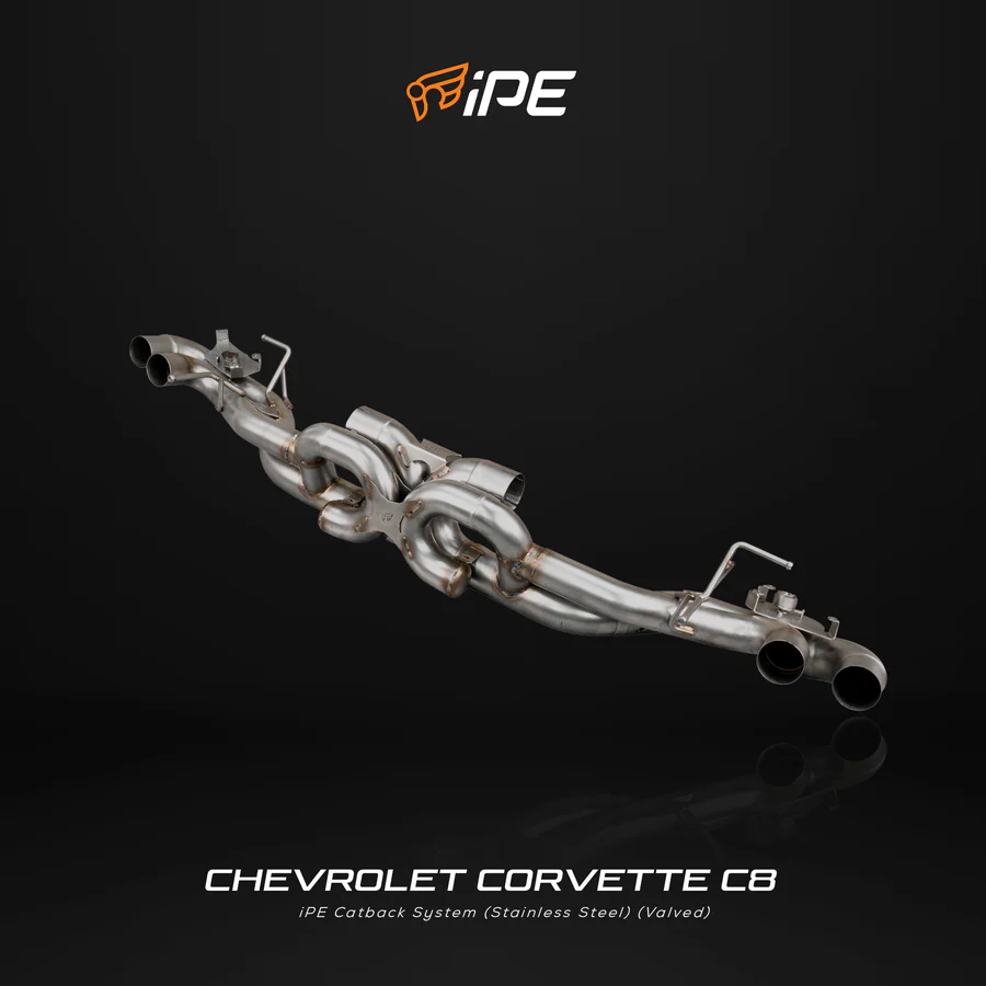 IPE Chevrolet Corvette C8 2019 - Current Cat Back System WITH Valve – 700162 product image 2