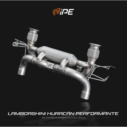 IPE Lamborghini Huracan Performante LP640-4 2017 - 2019 Cat Back System – 700242 product image