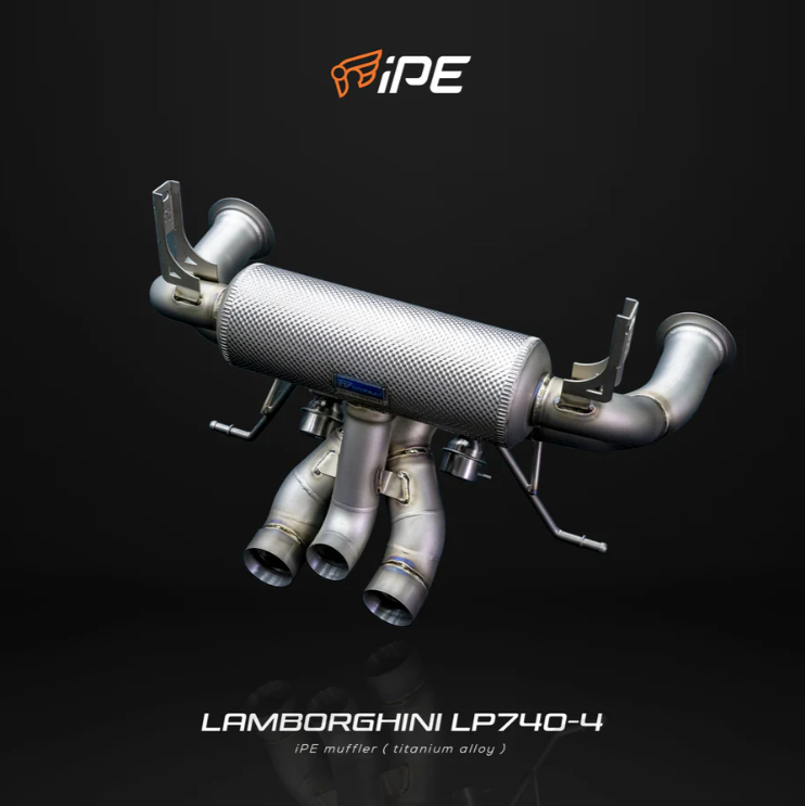 IPE Lamborghini Aventador SuperVeloce LP750-4 2015 - 2017 Titanium Cat Back System – 700261 product image 2
